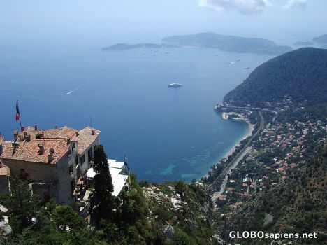 Postcard Cote d'Azur from Eze