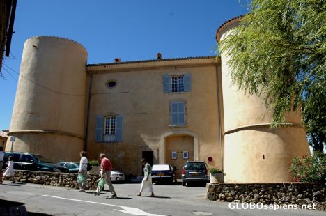 Postcard Mairie of Tourtour