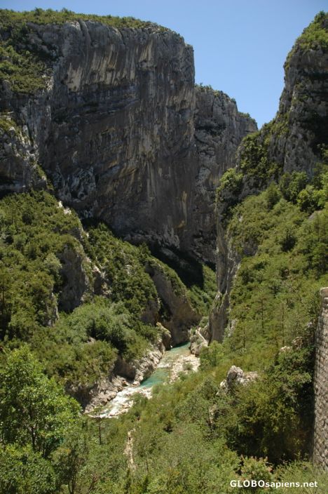 Postcard The Grand Canyon du Verdon