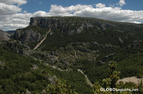 Postcard Grand Canyon du Verdon
