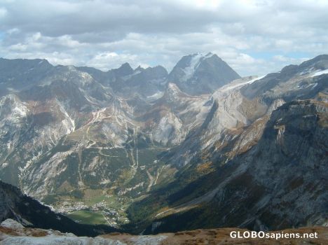 Postcard View from the summit