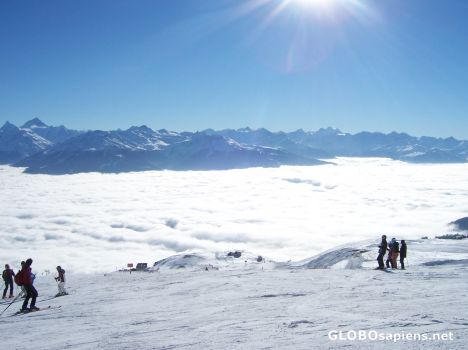 Postcard Skiing in Chamonix