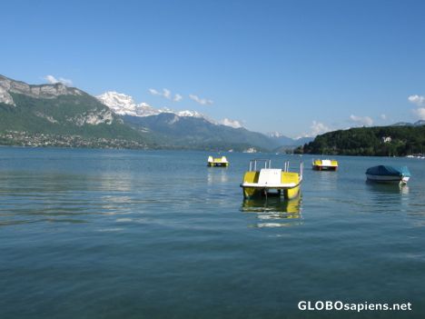 Postcard Lake in the Mountains