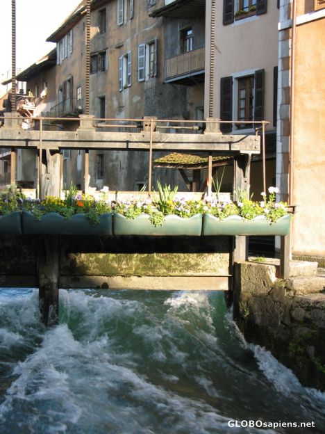 Postcard Watergate in Annecy