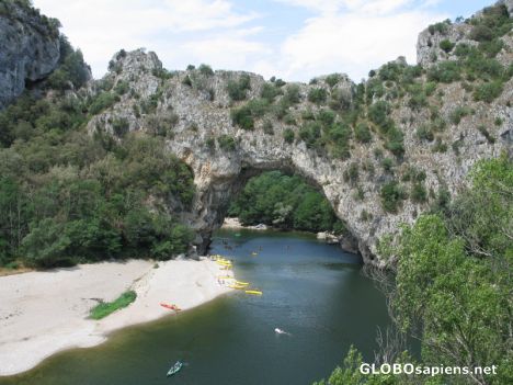 Postcard Another one of Pont d'Arc