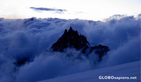 Postcard Aiguille du Midi