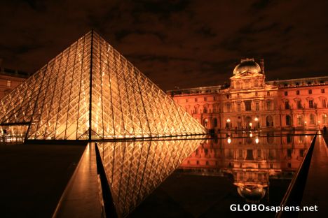 Postcard Musée du Louvre 2