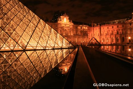 Postcard Musée du Louvre 3