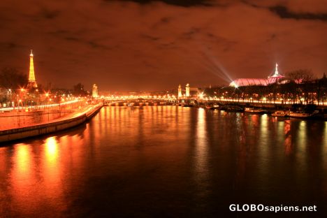 Postcard The Seine