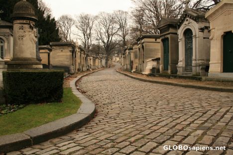Postcard Cimetière du Père-Lachaise 3