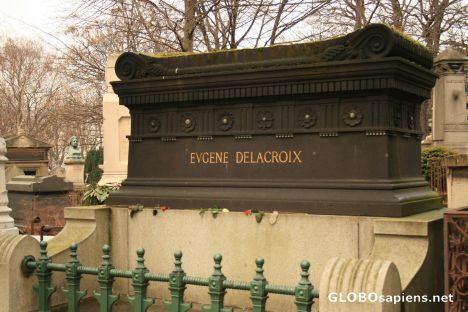 Postcard Cimetière du Père-Lachaise 10