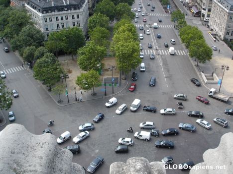 Postcard Traffic as normal