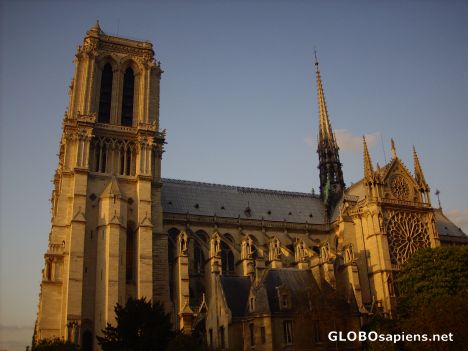 Postcard Paris-Notre Dame