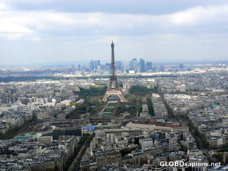 Postcard Le Tour Eiffel