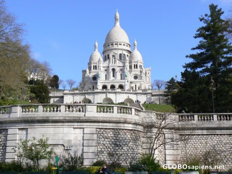 Postcard Beneath Sacre Coeur