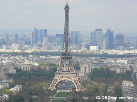 Postcard Eiffel Tower