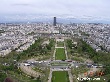 Postcard View of Paris.