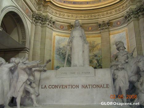Postcard The Panthéon 4