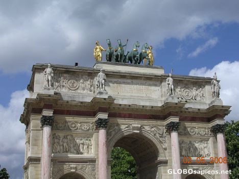 Postcard Triumphal Arch