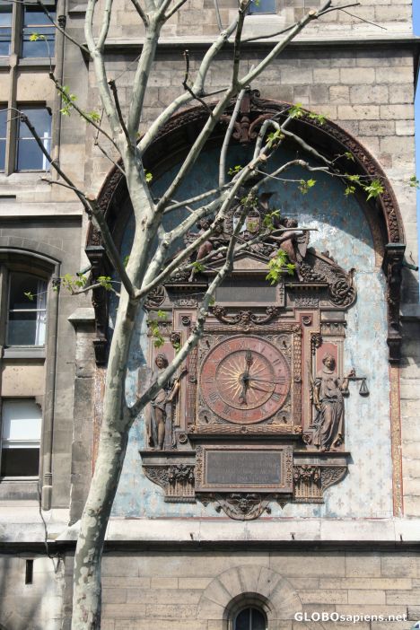 Postcard Clock
