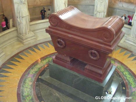 Postcard Sarcophagus of Napoleon Bonaparte