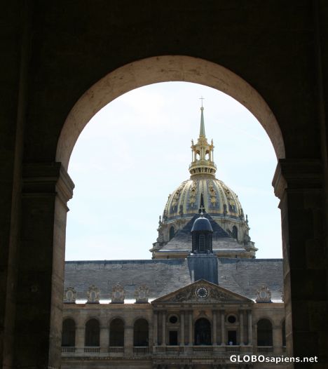 Postcard The Dome church (Les Invalides)