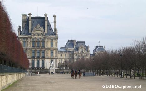 Postcard Aller au Louvre