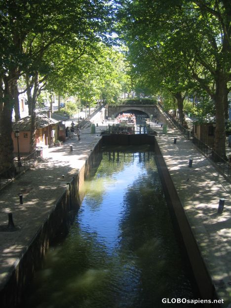 Postcard Canal St Martin