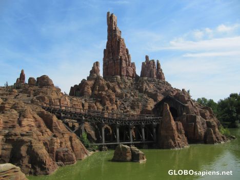 Postcard disneyland park
