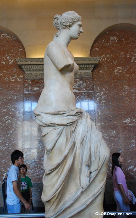 Postcard la venus de milo
