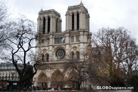 Postcard Notre Dame de Paris