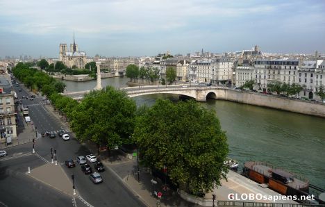 Postcard Île de la Cité et Île Saint-Louis -