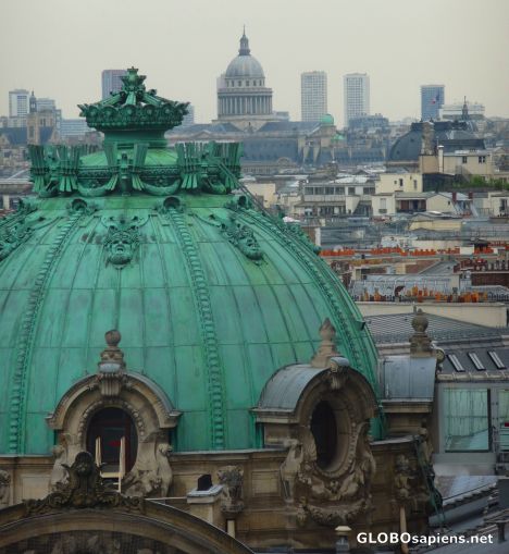 Postcard Toits de Paris