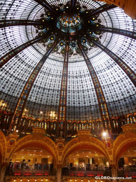 Postcard Glass dome