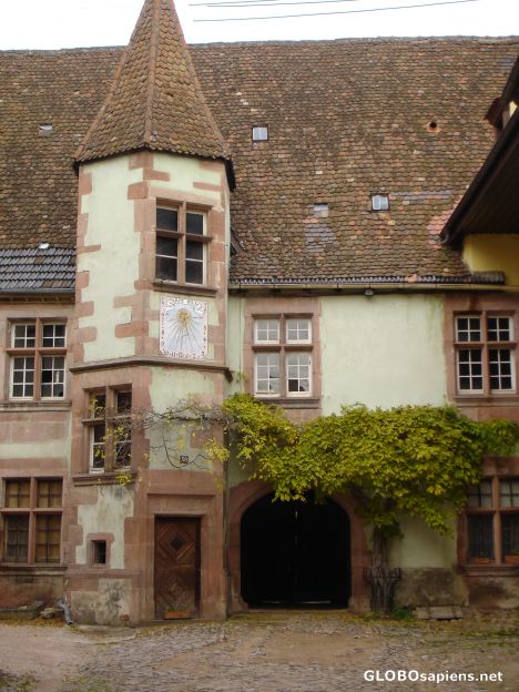 Postcard Renaissance house