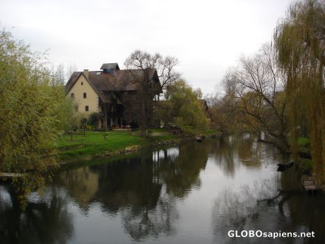 Postcard By the river