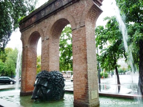 Postcard Fontaine de Janus -
