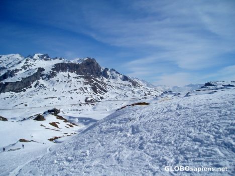 Postcard col du portalet