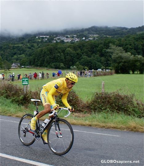 Postcard tour de france