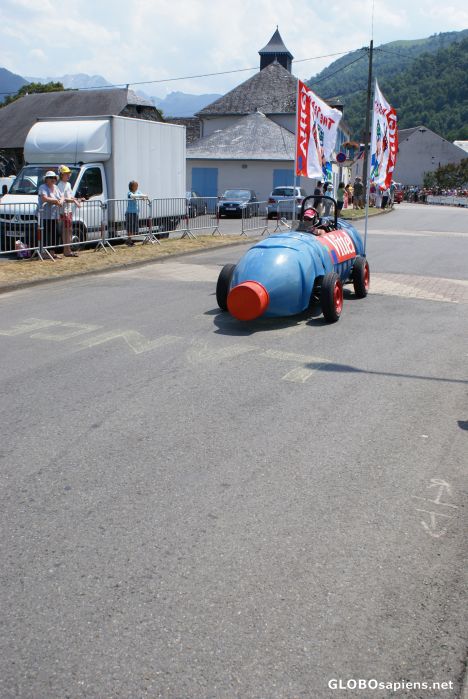 Postcard tour de france