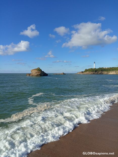 Postcard Biarritz Lighthouse