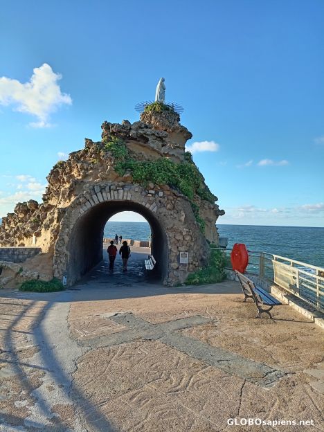 Postcard Rocher de la Vierge