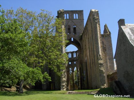 Postcard Hambye Abbey