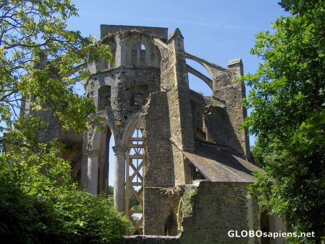 Postcard Hambye Abbey
