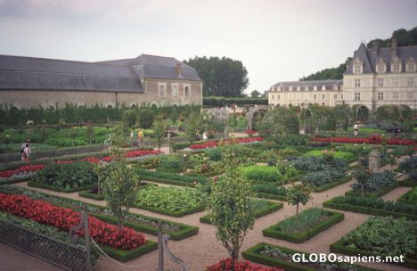 Postcard Château de Villandry