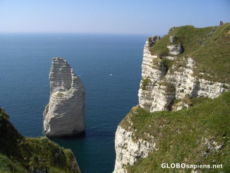Postcard Falaise d'Etretat