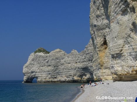 Postcard Beach in Etretat