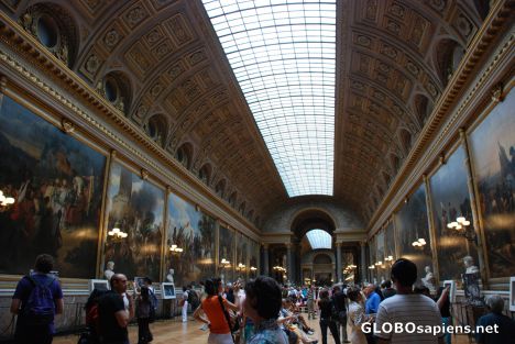 Postcard artistical versailles