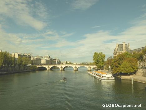 Postcard The Seine