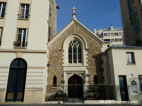 Postcard Eglise Lutherienne